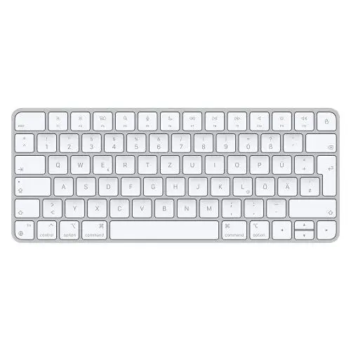 Produktbild: Apple Magic Keyboard: Bluetooth, wiederaufladbar. Kompatibel mit Mac, iPad oder iPhone·· Deutsch, Silber