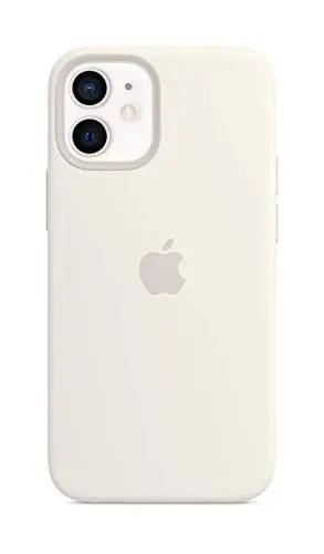 Produktbild: Apple Silikon Case mit MagSafe (für iPhone 12 Mini) - Weiß - 5.4 Zoll