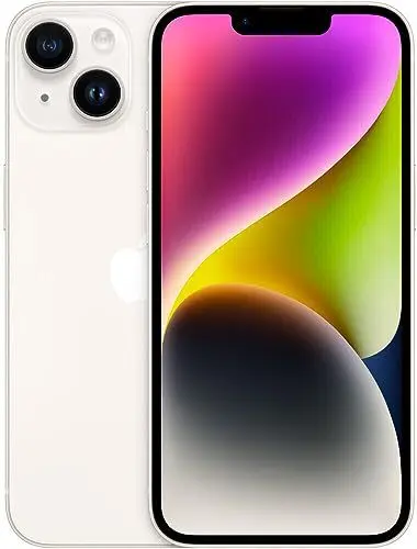 Produktbild: Apple iPhone 14, 128GB, Polarstern - (Generalüberholt)