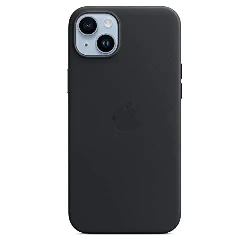 Produktbild: Apple iPhone 14 Plus Leder Case mit MagSafe - Mitternacht ​​​​​​​