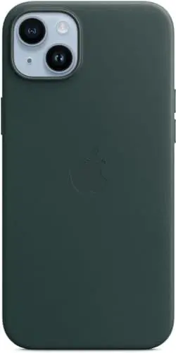 Produktbild: Apple iPhone 14 Plus Leder Case mit MagSafe - Waldgrün ​​​​​​​