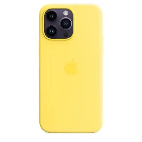 Produktbild: Apple iPhone 14 Pro Max Silikon Case mit MagSafe - Kanariengelb ​​​​​​​