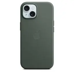 Produktbild: Apple iPhone 15 Feingewebe Case mit MagSafe – Immergrün ​​​​​​​