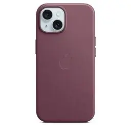 Produktbild: Apple iPhone 15 Feingewebe Case mit MagSafe – Mulberry ​​​​​​​