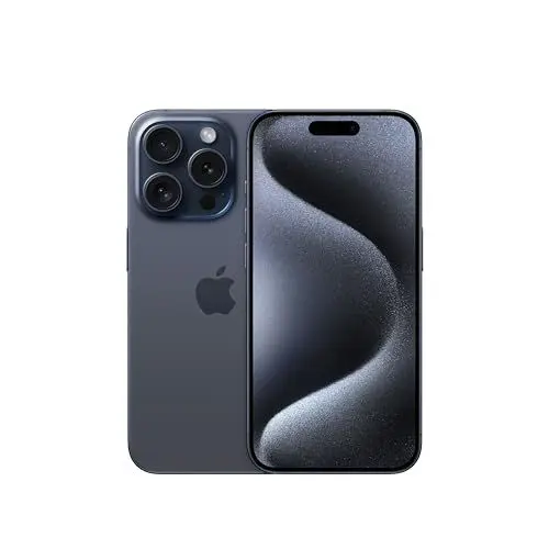 Produktbild: Apple iPhone 15 Pro (256 GB) - Titan Blau