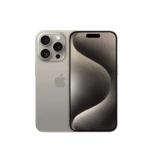 Produktbild: Apple iPhone 15 Pro (256 GB) - Titan Natur