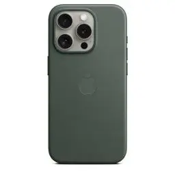Produktbild: Apple iPhone 15 Pro Feingewebe Case mit MagSafe – Immergrün ​​​​​​​