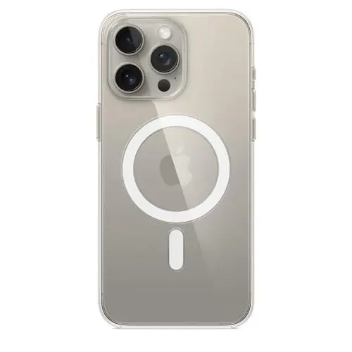 Produktbild: Apple iPhone 15 Pro Max Clear Case mit MagSafe ​​​​​​​