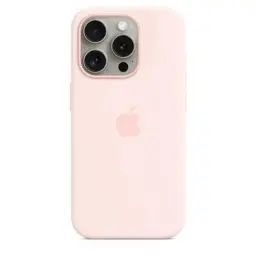 Produktbild: Apple iPhone 15 Pro Silikon Case mit MagSafe – Hellrosa ​​​​​​​