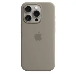 Produktbild: Apple iPhone 15 Pro Silikon Case mit MagSafe – Tonbraun ​​​​​​​