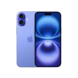 Produktbild: Apple iPhone 16 Plus 512 GB: 5G Handy mit Kamerasteuerung, A18 Chip und einem echten Boost für die Batterie. Funktioniert mit AirPods, Ultramarin