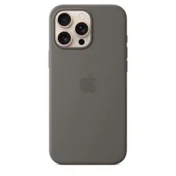 Produktbild: Apple iPhone 16 Pro Max Silikon Case mit MagSafe – Steingrau ​​​​​​​