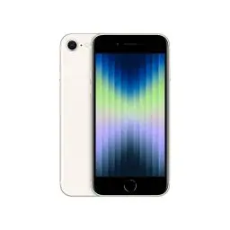 Produktbild: Apple iPhone SE 3. Gen 64GB, Polarstern (Generalüberholt)