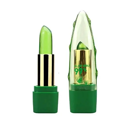 Produktbild: Applyvt Aloe Vera Gelee Lippenstift - Magische Temperatur Farbwechsel Lippenbalsam, Schädsspendendes Lang Anhaltendes Lipgloss - 3,5 g