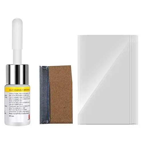 Produktbild: Applyvt Reparatursatz Für Windschutzscheiben, Windschutzscheiben Reparatur Set, Windschutzscheibe Reparaturset Werkzeug Für PKW Kleine Chips, Bullauge