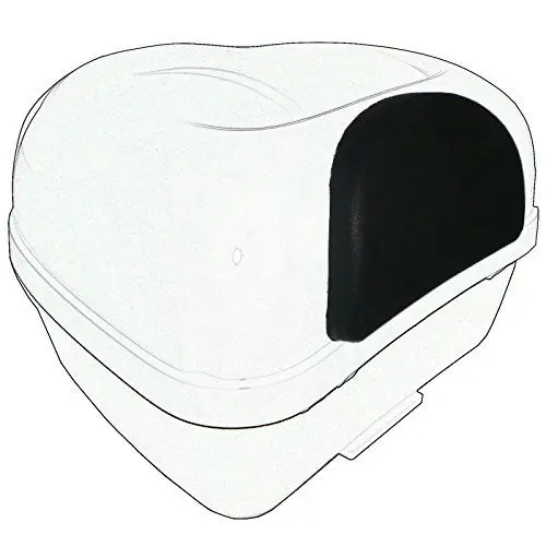 Produktbild: A-Pro Back Rest Top Case Motorcycle and Scooter Motorbike Universal