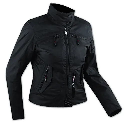 Produktbild: A-Pro Damen Textil Wasserdicht CE Ruestung Thermofutter Jacke Motorrad Schwarz L