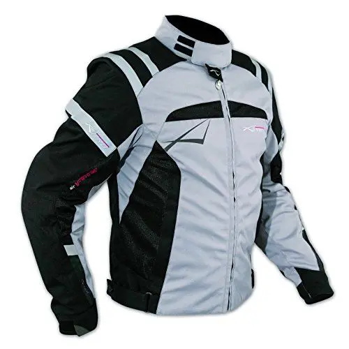 Produktbild: A-Pro Jacke CE Ruestung Qualität Motorrad Thermal Innenbeschichtung Sport Grau L