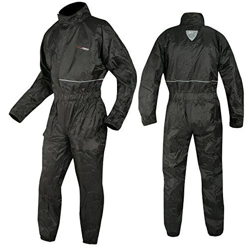 Produktbild: A-Pro Motorcycle Motorbike Waterproof Full Body One pc Rain Suit Scooter Black L