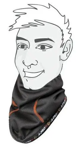 Produktbild: Textil Nackenschutz Universal Motorrad Roller Kinder Winter Windundurchlässig