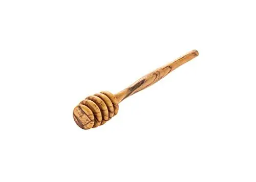 Produktbild: APS 1019 Höniglöffel -OLIVE- Länge: 15 cm Olivenholz (Jedes Teil ist ein Unikat. Farbe und Maserung kann abweichen.)