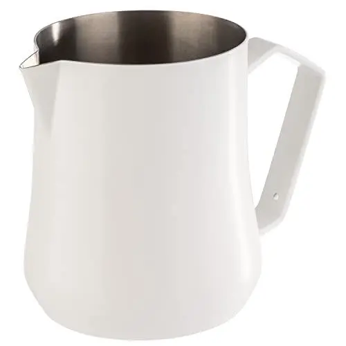 Produktbild: APS 10360 Milch-/Universalkanne, Edelstahl, weiß pulverbeschichtet, 0,35 Liter