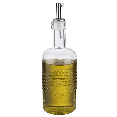 Produktbild: APS 40511 Essig- & Ölflasche, Ø 7 cm, H: 22 cm, 350 ml, Behälter aus Glas, Ausgießer mit Deckel aus