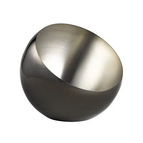 Produktbild: APS 40776 Schale SPHERE, Ø 24 cm, Höhe 21 cm, 2 Liter, Edelstahl, Gunmetal-Look