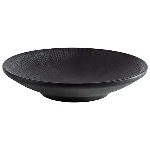 Produktbild: APS 85073 Melaminteller NERO, Servierteller für vielerei Speisen, Ø 15 cm