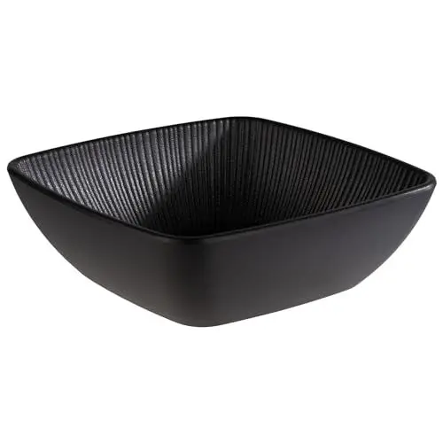 Produktbild: APS 85274 Schale -NERO- in schwarz, 16,5 x 16,5 cm, Höhe 5,5 cm, 0,6 Liter