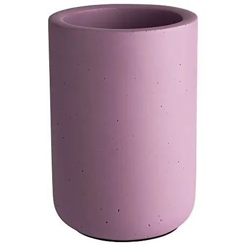 Produktbild: APS Flaschenkühler ELEMENT aus Beton - mit möbelschonender Unterseite - für 0,7-1,5 Liter-Flaschen - Ø 12/10 cm, Höhe 19 cm, Lavendel