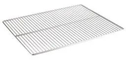 Produktbild: APS GN 1/2 Rost, Küchenrost, Küchenhelfer, Küchengitter, elektrolytisch poliert, Drahtstärke 3mm, Rahmendraht 6mm, 26,5 x 32,5 cm, Edelstahl 18/10, extra schwere Qualität