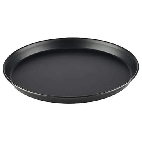 Produktbild: APS Pizzaform rund Ø 28/26,3 x 2,5 cm - Pizzablech aus Blaublech, nicht beschichtet, lange Lebensdauer, zum professionellen Pizzabacken