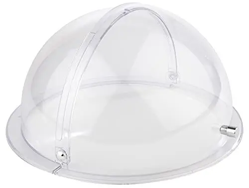 Produktbild: APS Rolltop-Haube, Abdeckung, Büffethelfer, transparente Rolltop-Haube aus SAN, 38 x 38 cm, 20 cm Höhe