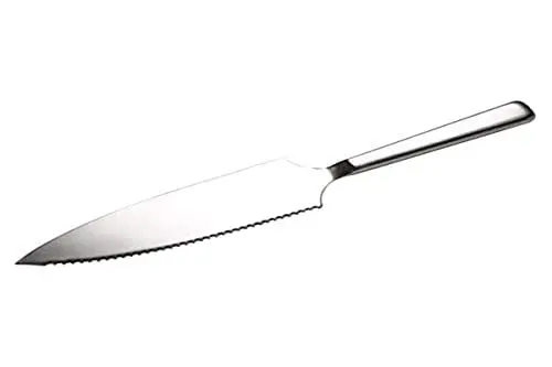 Produktbild: APS Tortenheber „Classic“, Kuchenheber, Küchenhelfer, Patisseriehelfer, hochglanzpoliert, mit einer gezahnten Kante, ergonomisch profilierter Hohl-Griff, 5 x 22,5 cm, 3 cm Höhe