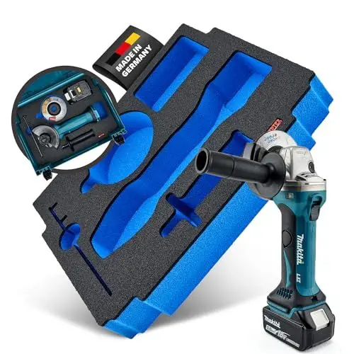Produktbild: APTEX Schaumeinlage passend für Makita Akku-Winkelschleifer DGA 452 für MakPac Gr. 2-3