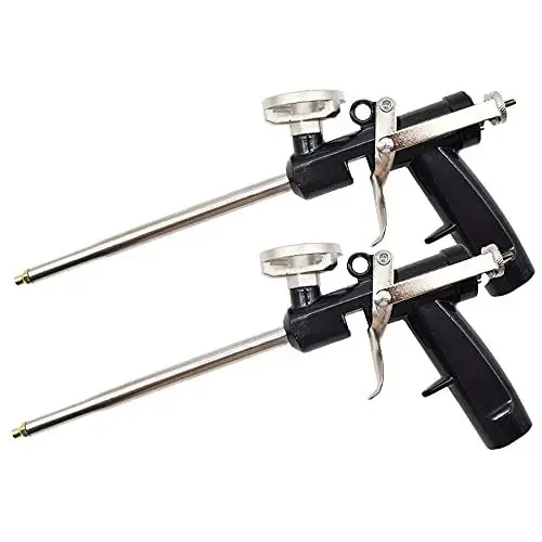 Produktbild: APTTOOL PU Schaumpistole 2 Stücke, Brauchen Sie keine Reineger, Bauschaumpistole, Bauschaum Pistole mit Teflon Beschichtet (PTFE), zum Abdichten, Füllen, Abdichten, für den Heim und Bürogebrauch