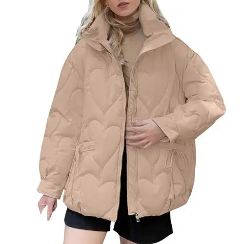 Produktbild: Outlet Angebote Sale Winterjacke Damen Warm Und Leicht Lammfellmantel Damen Echt Wintermantel Blau Damen Jacke Mädchen 140 Übergangsjacke Daunenjacken Für Frauen Sale Angebote Bestellung