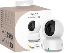 Produktbild: Aqara 2K Innenraum Sicherheit Kamera E1, Schwenken & Neigen, HomeKit Secure Video, Zwei-Wege-Audio, Nachtsicht, Personenverfolgung, Wi-Fi 6, Unterstützt HomeKit, Alexa, Google Home und IFTTT