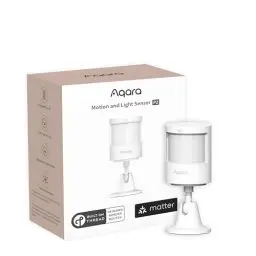 Produktbild: Aqara Bewegungs- und Lichtsensor P2, Matter Over Thread, Benötigt Thread Border Router, Unterstützt Apple Home, Google Home, Alexa, SmartThings, Hub M3 für Aqara Home erforderlich