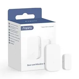 Produktbild: Aqara Tür - und Fenstersensor, Erfordert Aqara Hub, Zigbee-Verbindung, Drahtloser Detektor für Alarmanlage und Smart Home, Kompatibel mit Zigbee, Apple HomeKit, Alexa und IFTTT