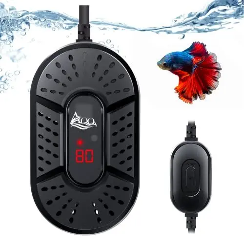 Produktbild: AQQA Aquarium Heizung,25W Aquarien Regelheizer mit LED-Anzeige,Einstellbarem Temperaturregler Aquarium Heizstab für 20-40L Aquarien