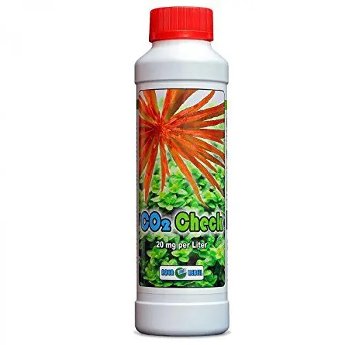 Produktbild: Aqua Rebell ®️ CO2 Check - 20mg/Liter - 250ml Testflüssigkeit mit Farbindikator für CO2 Dauertest zum genauen Bestimmen des Co2 Gehaltes im Aquarium