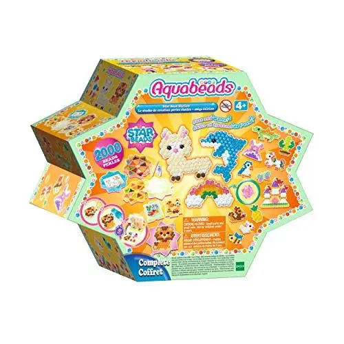 Produktbild: Aquabeads 31776 Sternperlen Bastelstation-Perlen Bastelset