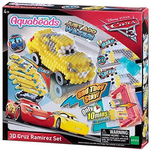 Produktbild: Aquabeads Epoch Traumwiesen 30208 Cars 3 3D Cruz Ramirez Motivset AB30208