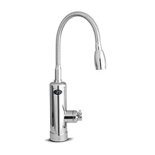 Produktbild: Aquadon Smart Heater Flex Head | Wasserhahn mit integriertem Durchlauferhitzer | flexibler Aufsatz | digitale LED-Temperaturanzeige | Armatur | Boiler