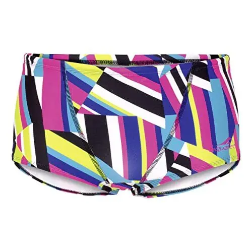 Produktbild: Aquafeel Professional Training Herren Badehose stripe Confusion, mehrfarbig aus chlorestitenten Material