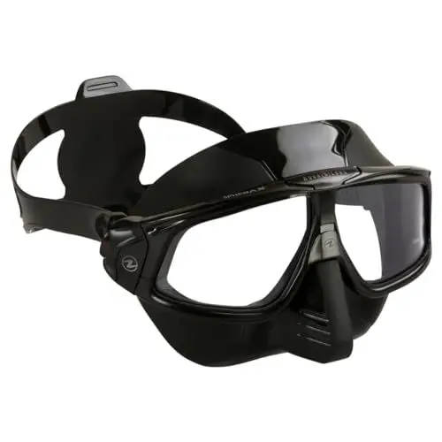 Produktbild: Aqualung Unisex-Adult SPHERA X Masks, Black/Black, Einheitsgröße