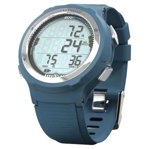 Produktbild: Aqualung Unisex-Adult I200c Dekompressionstauchcomputer, Petroleum, Standard Size
