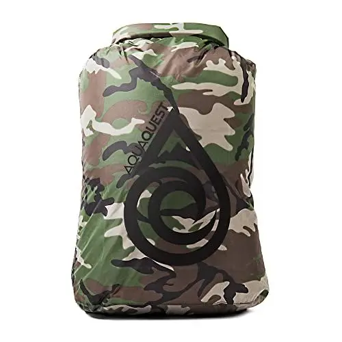 Produktbild: AquaQuest Rogue Dry Bag/Trockentasche – 100% Wasserdicht – 100 L, Woodland Camo
